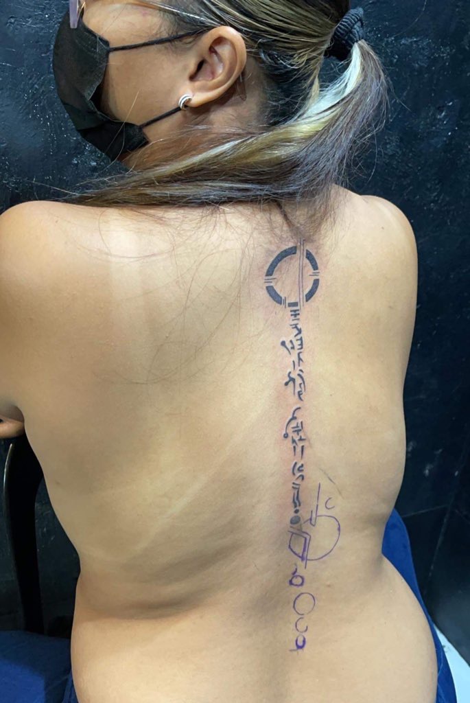 Lexa Kom Trikru Tattoo